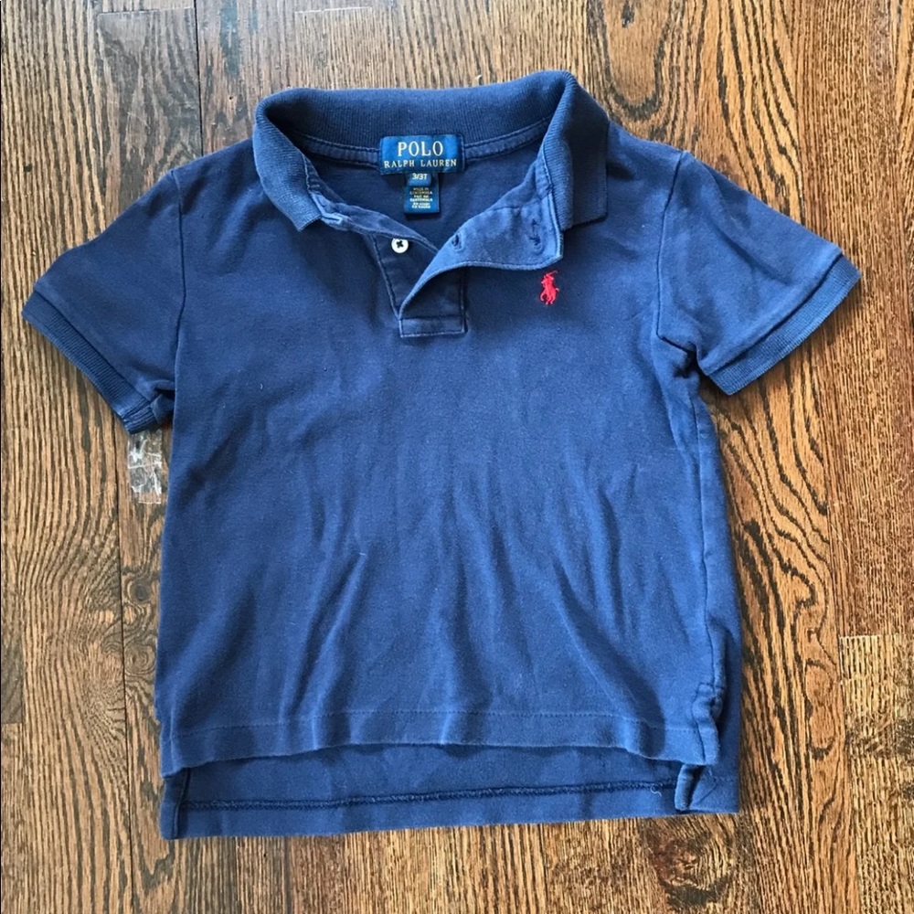 Navy Toddler Polo